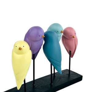 Colorful Sparrow Ornament