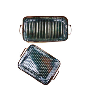 Royal hammered Barbecue Charcoal Grill ( Copper )