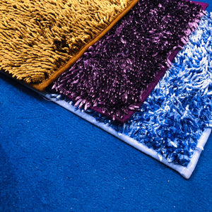 Ultra Soft Gliter Mat (Blue)