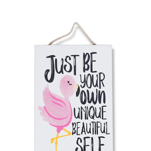 Just Be Self Wall Quotation