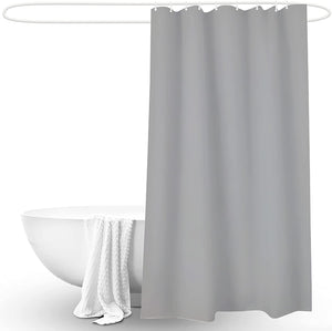 Dalina Translucent Shower Curtain (Gray)