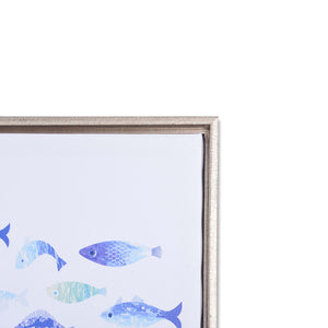 Dense Shoal of Flag Fish Decorative Wall Frame