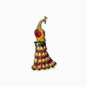 Decorative Traditional Peacock Jewelry Box