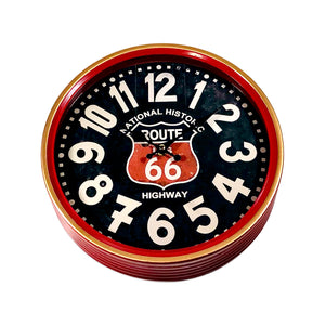 Route 66 Wall Clock