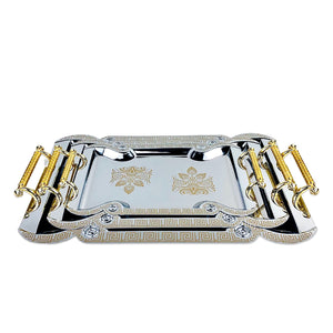 Silver Tray (Set Of 3)