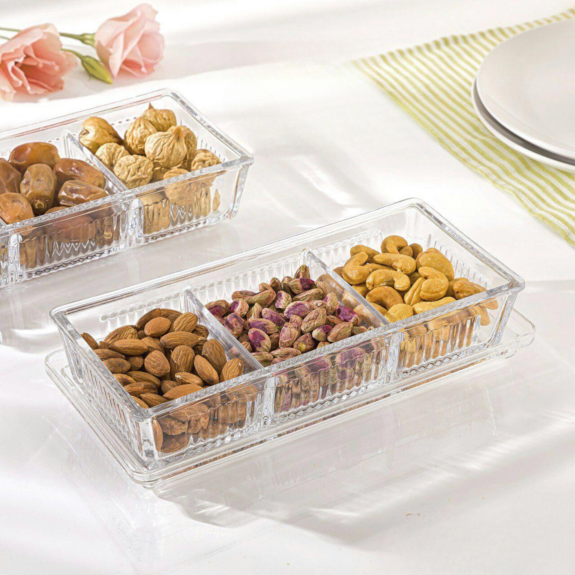 David Snack Tray with Lid