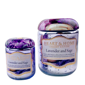 H&H Lavender & Sage Jar Candle