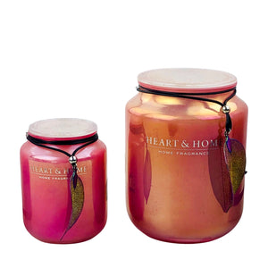 H&H Citrus and Rose Jar Candle