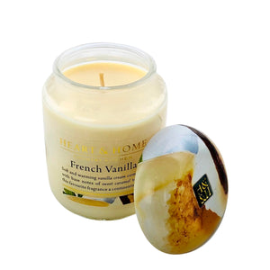 H&H Vanilla Jar Candle