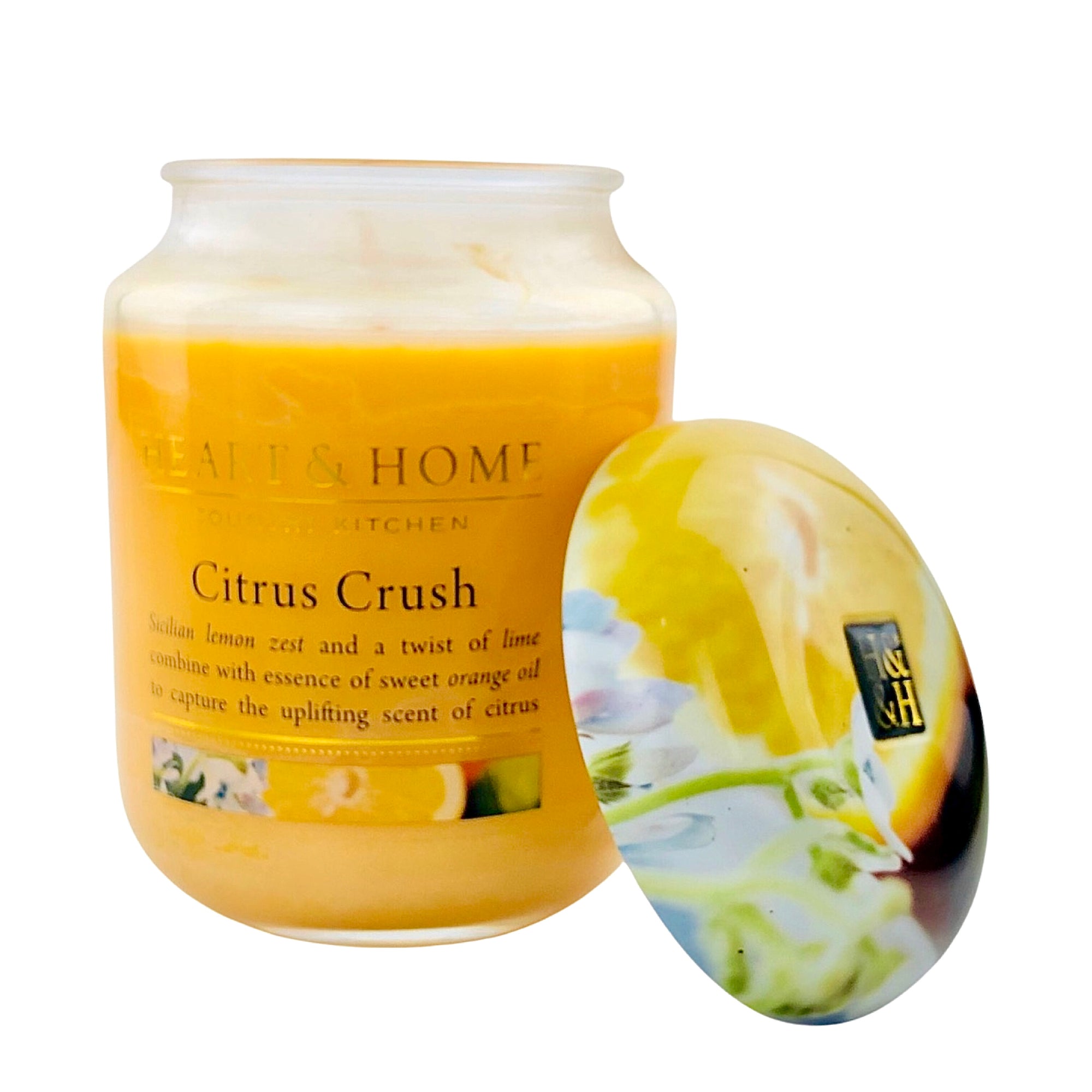 H&H Citrus Crush Jar Candle