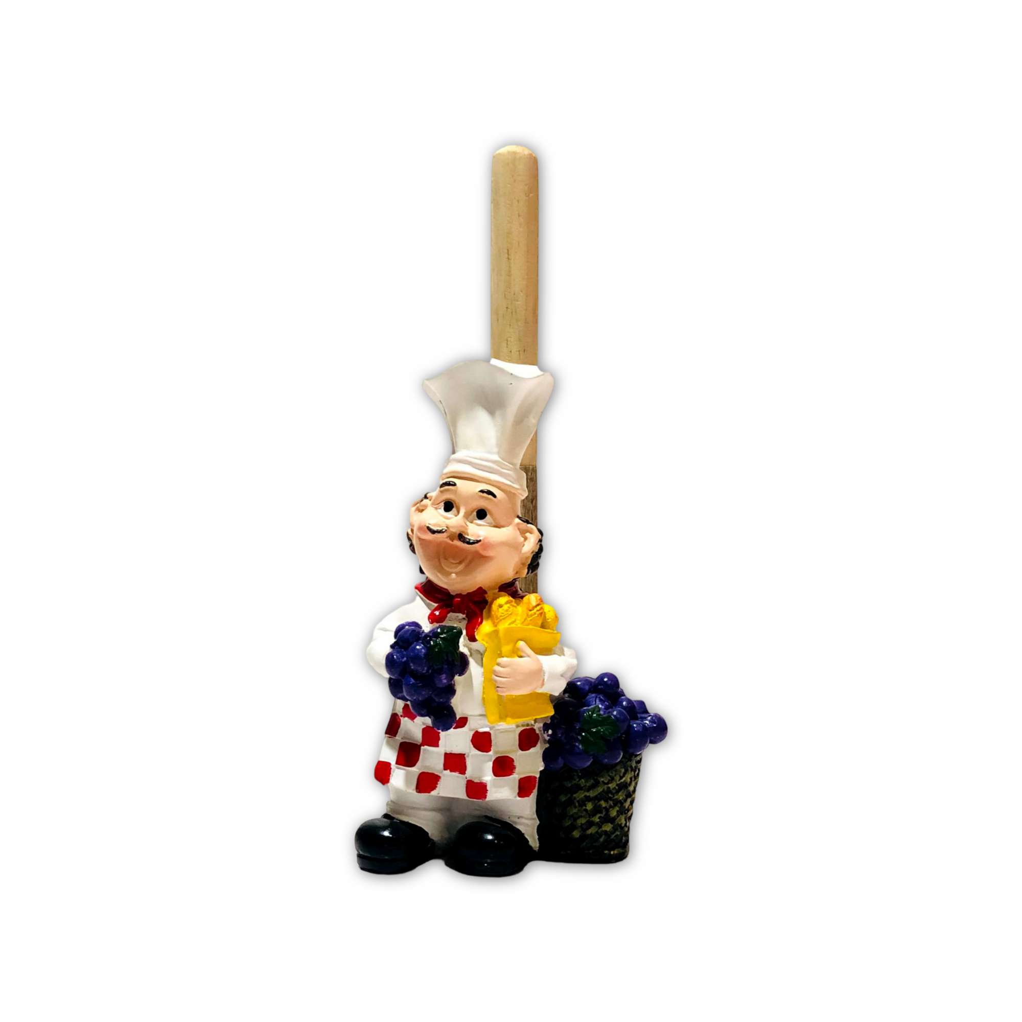 Chef with Fruits Salt & Pepper Holder