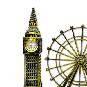 London Eye With Clock
