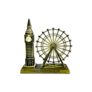 London Eye With Clock