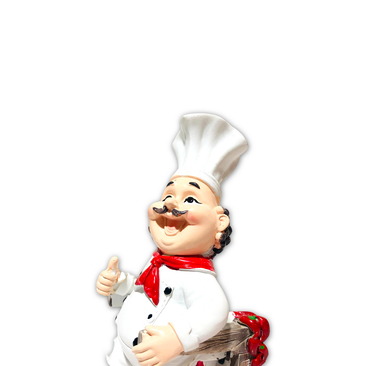 Chef With Chili Trolley Salt & Pepper Holder