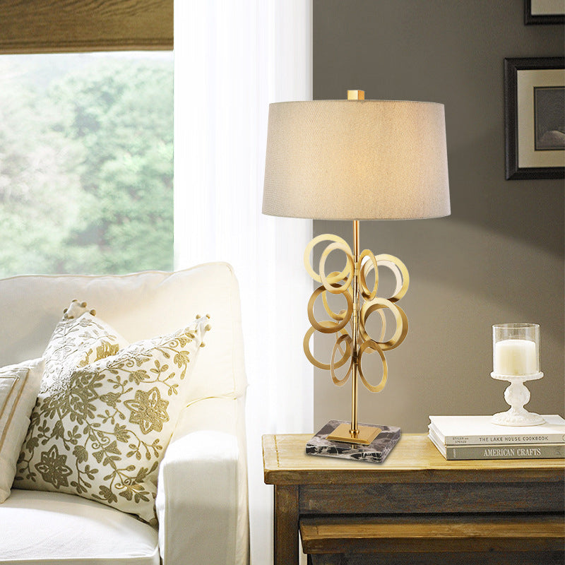 Traditional Metal Study Lamp (Pair)