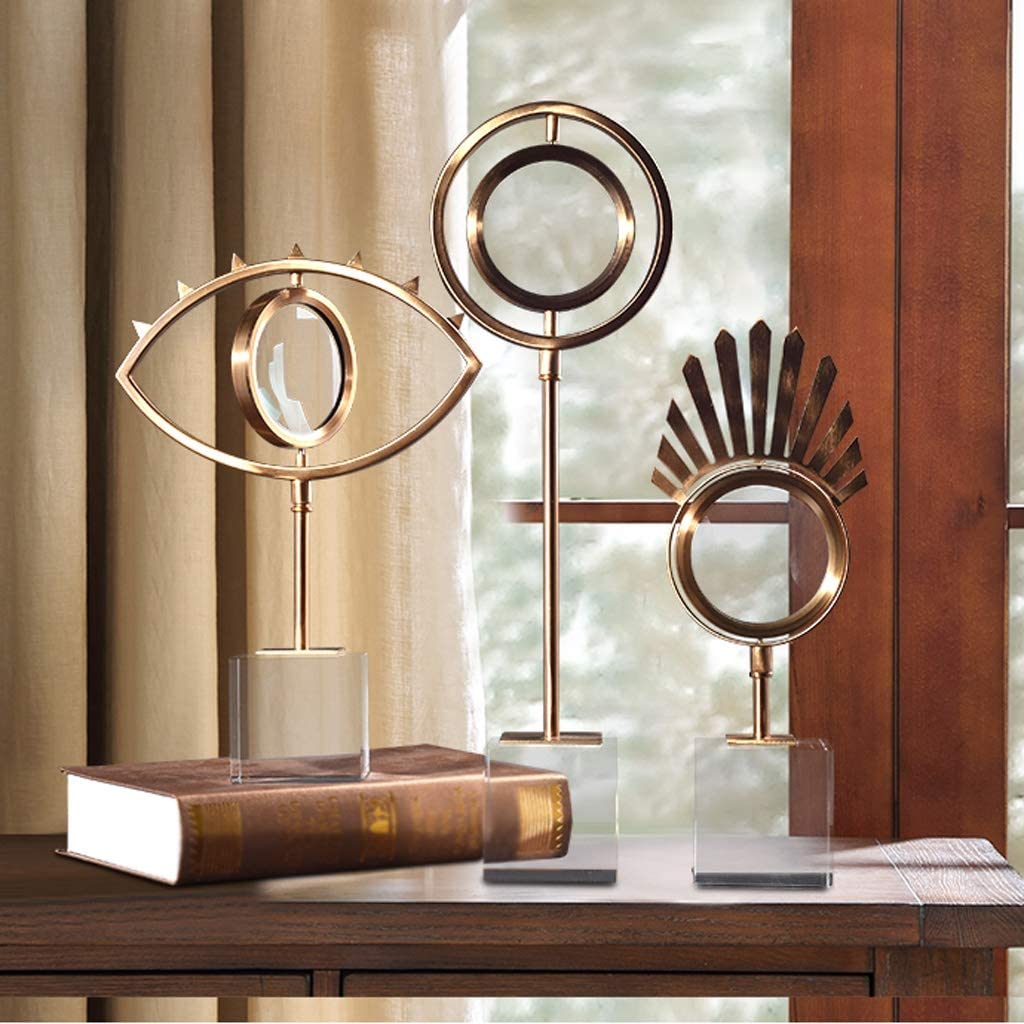 Golden Eye Magnifier Décor Ornaments
