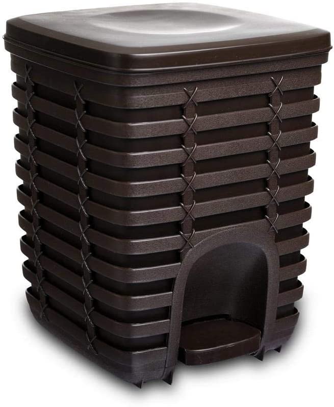 PALM BROWN BATHROOM SET