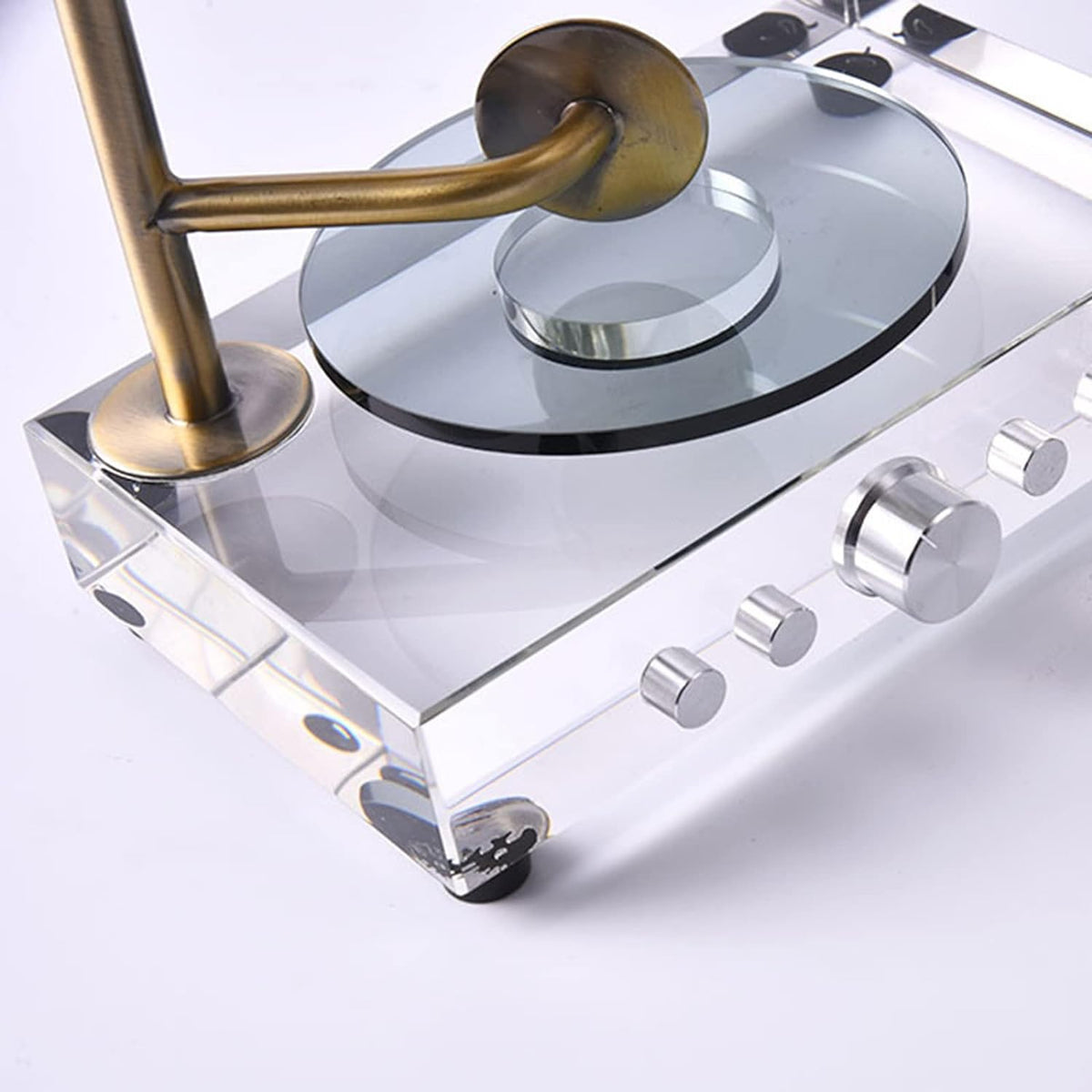 Crystal Gramophone Ornament