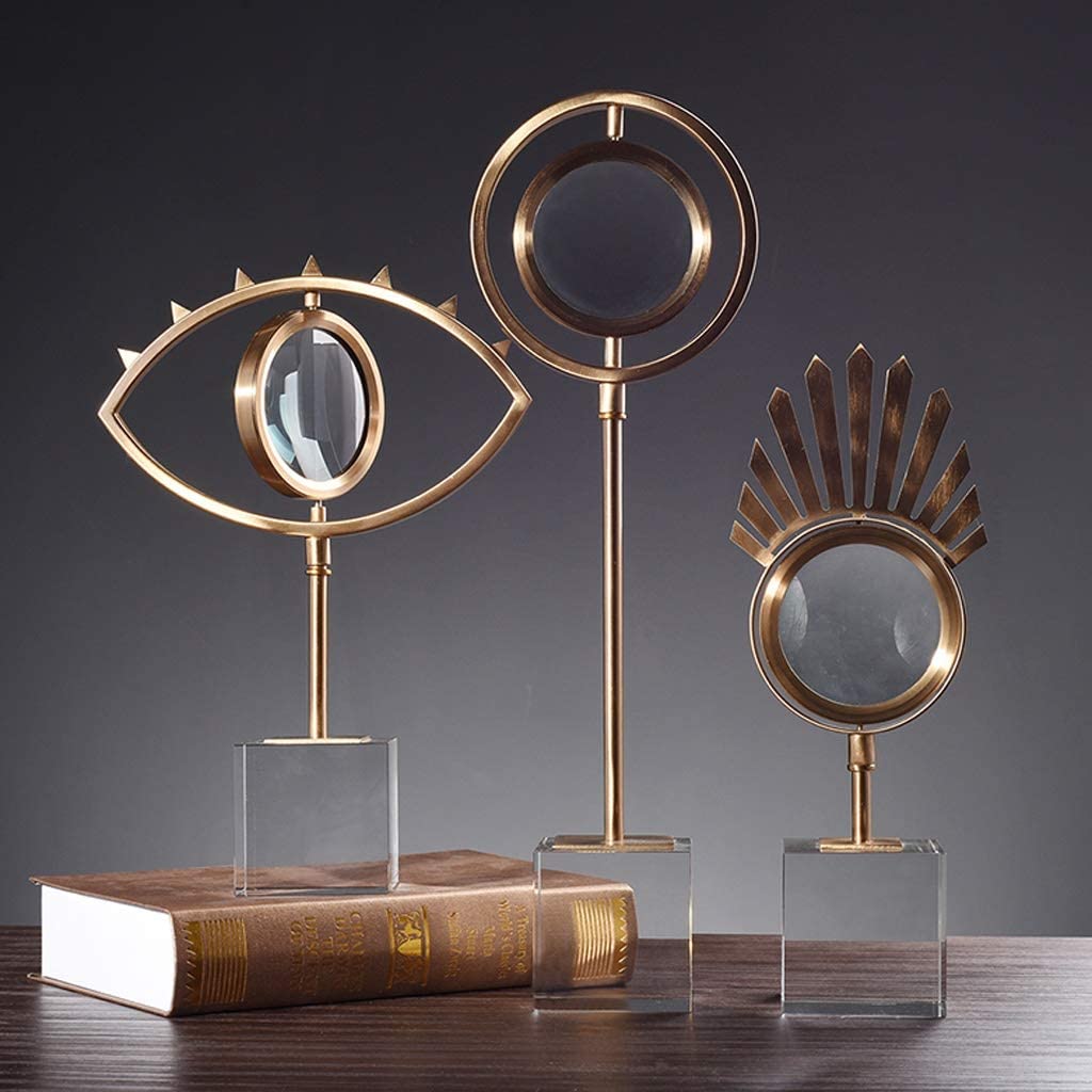 Golden Eye Magnifier Décor Ornaments