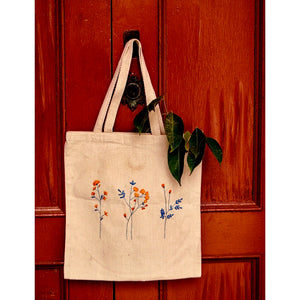 Embroidered Canvas Tote Bags