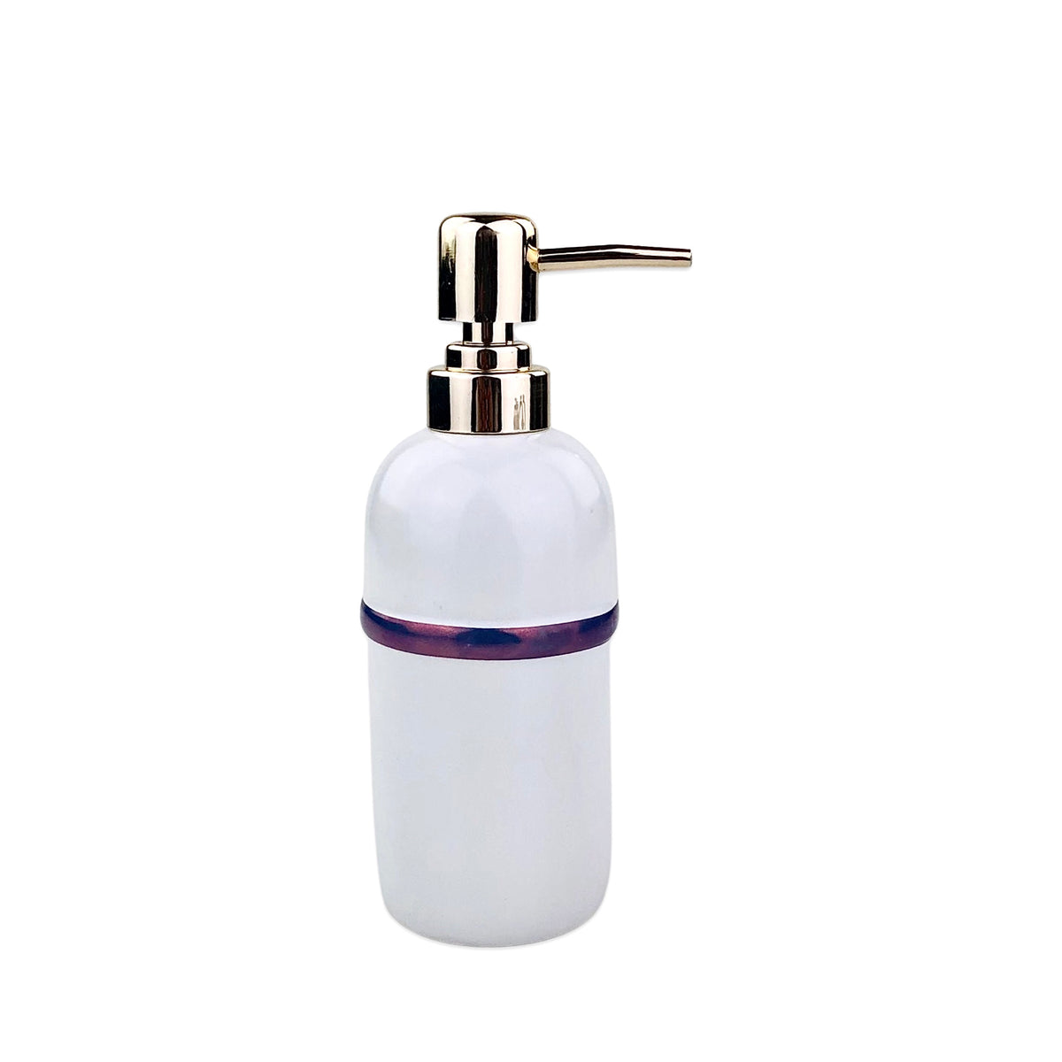 Elegant Strap Line Bath Set (White)