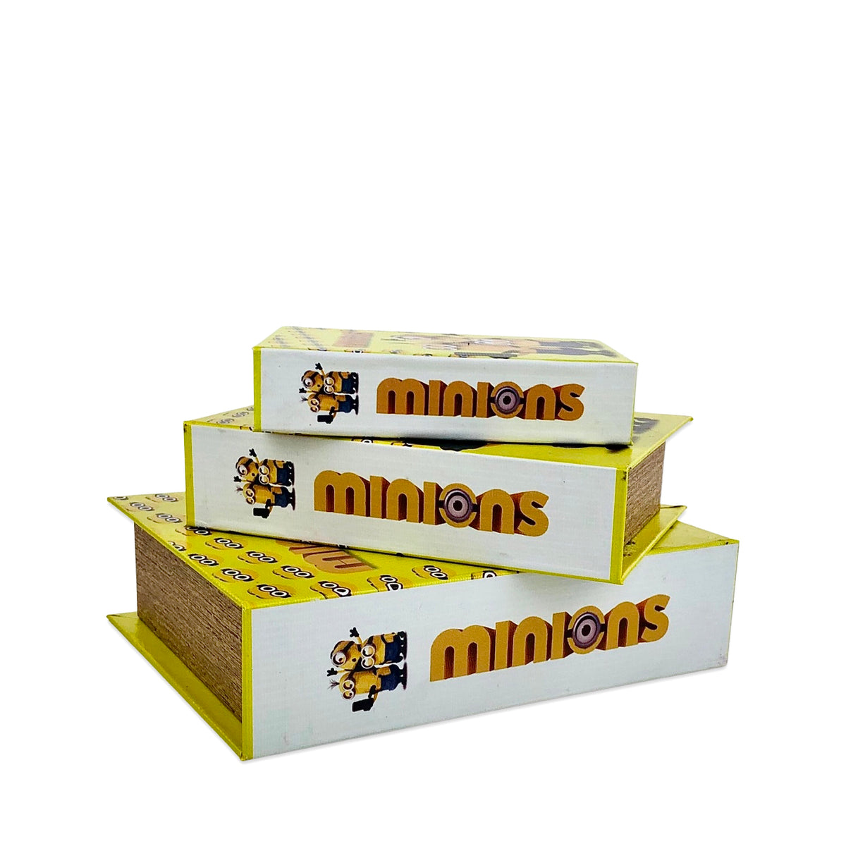 Yellow Book Storage Box (Set of 3)