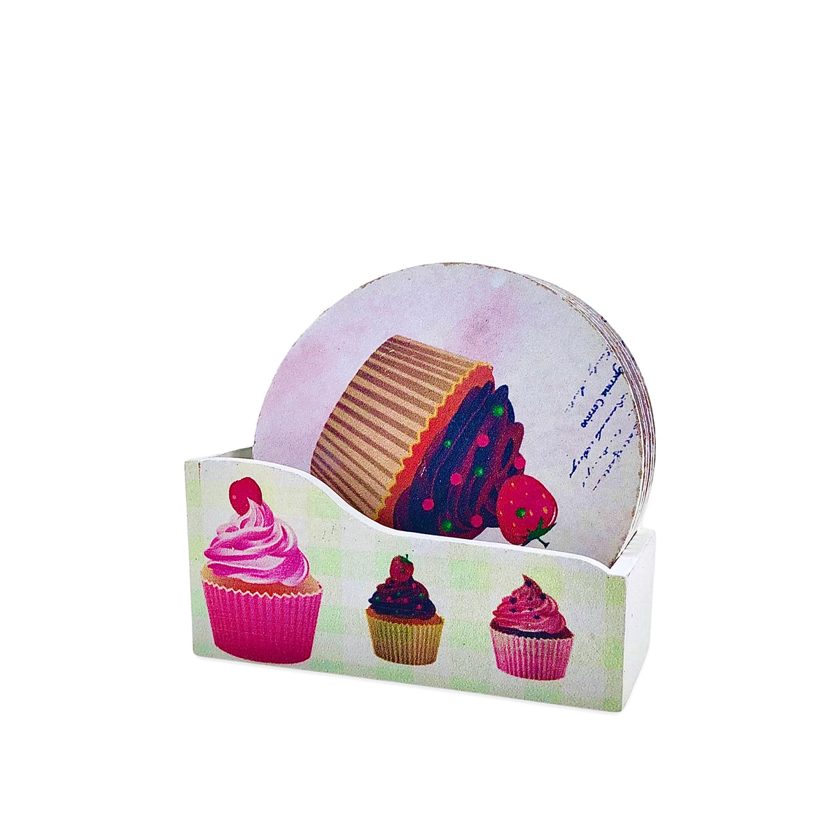 Ice cream Printed Design Tea Coasters