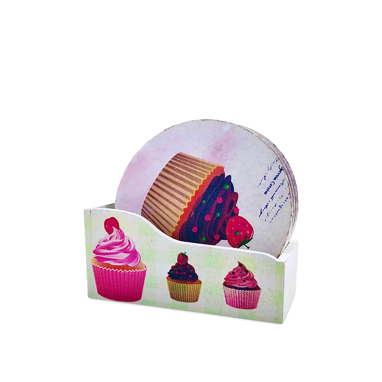 Ice cream Printed Design Tea Coasters