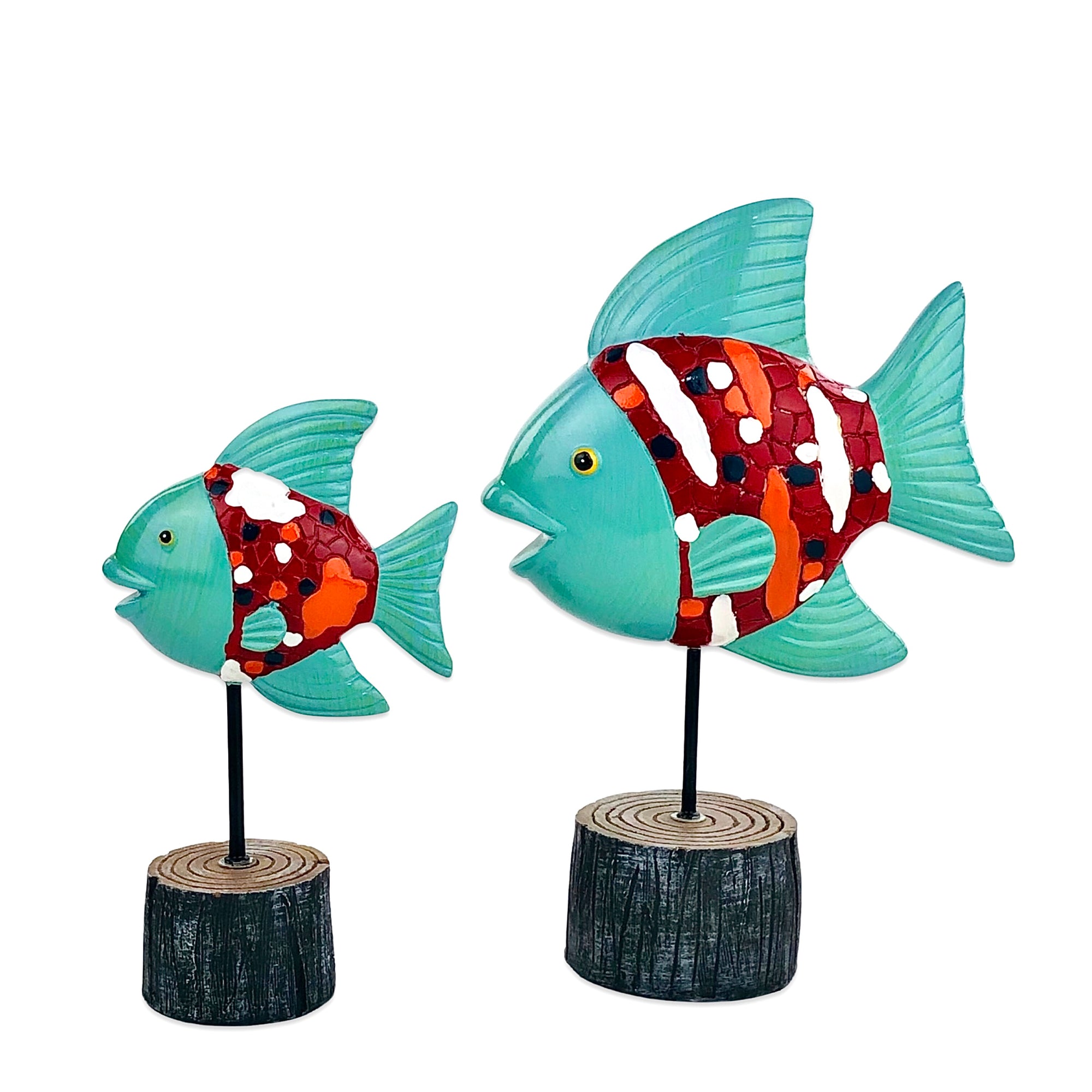 Colorful Fish Figures