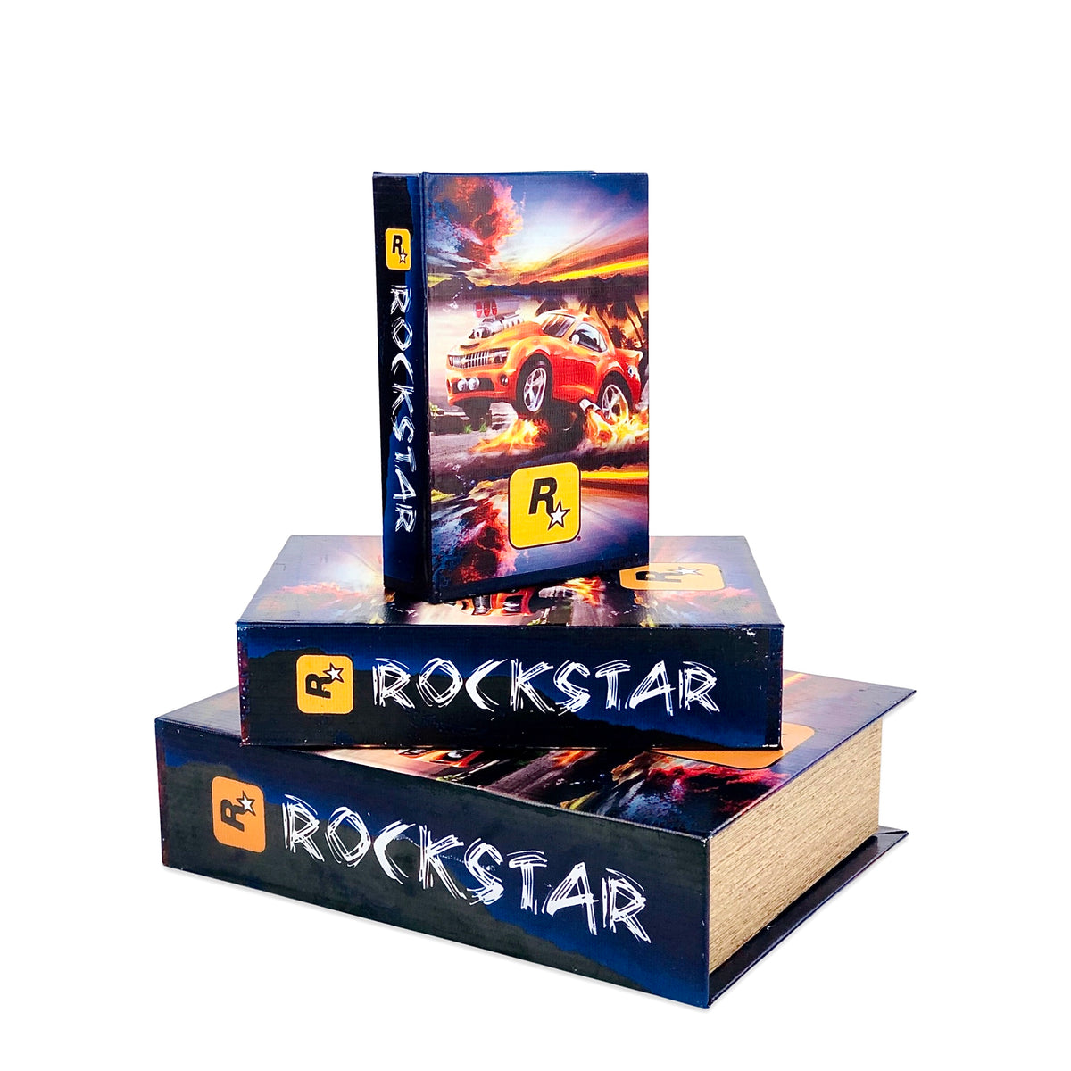 GTA Rockstar Book Storage Box (Set of 3)