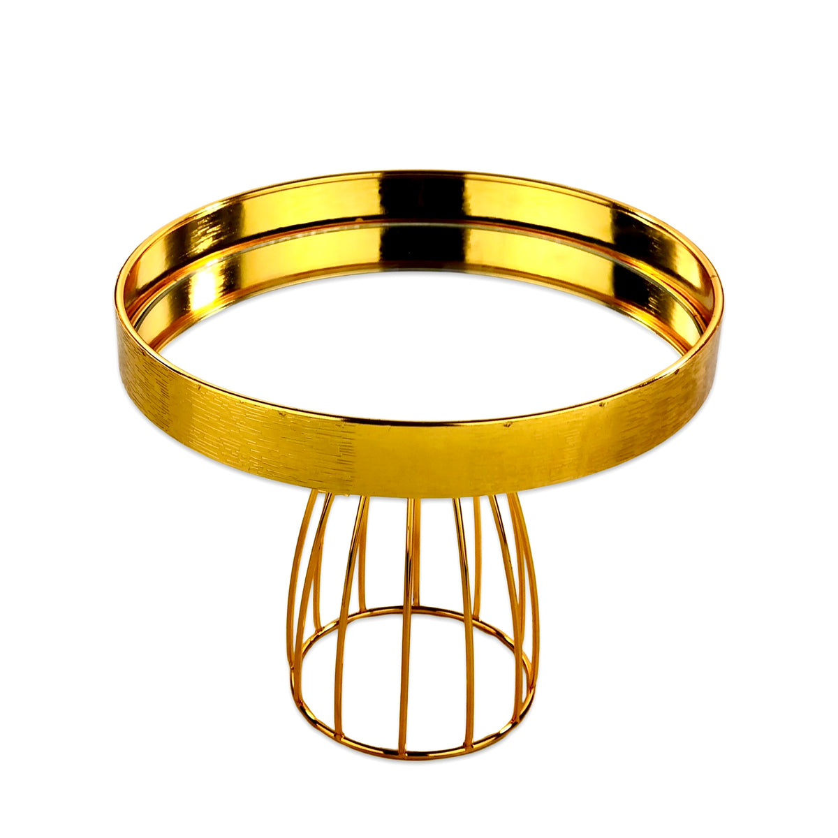 Moroccan Mirror Trays with Stand