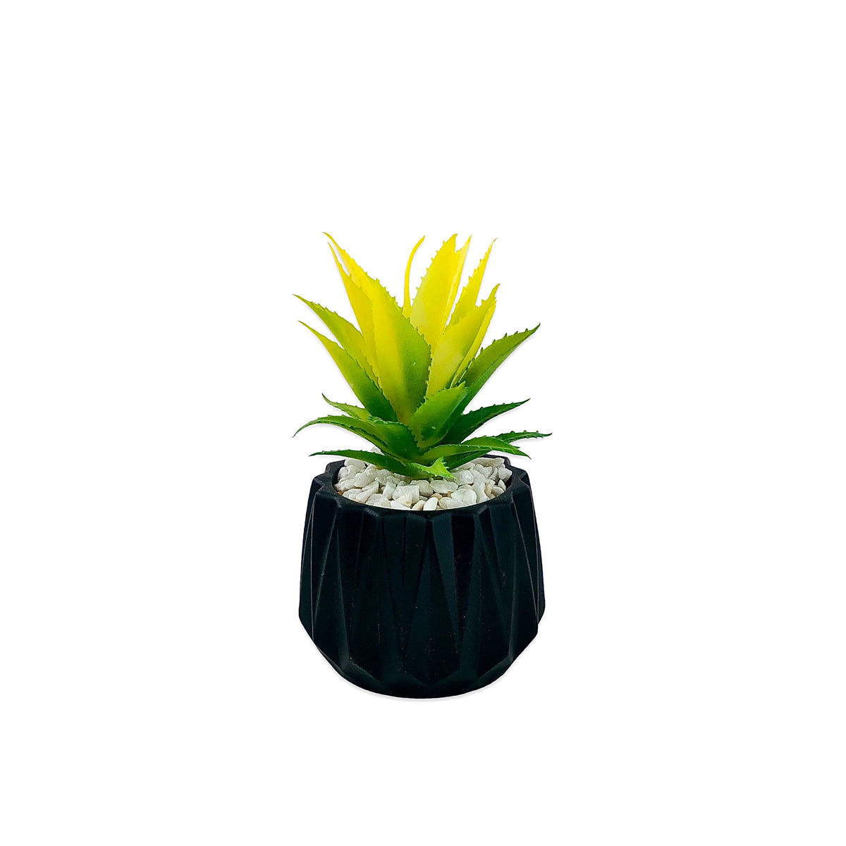 Matt Black Tri texture Pots Planter