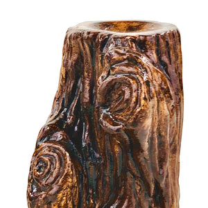 Dark Wooden Design Vase