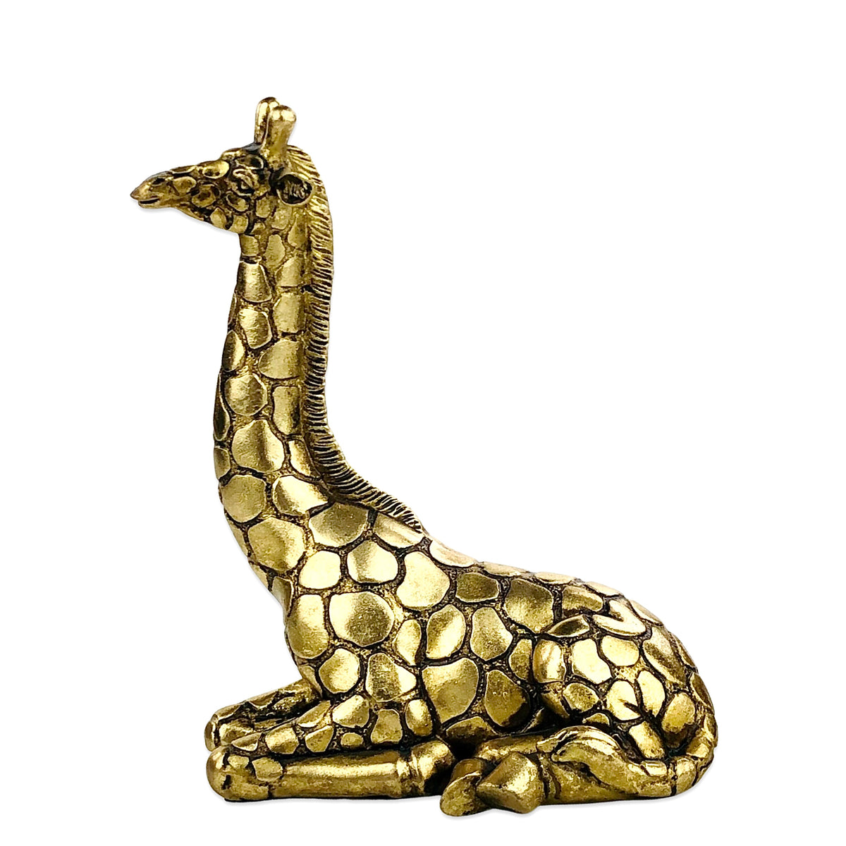 Golden Giraffe Sculpture
