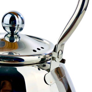 Chromatic Silver Hammered Kettle