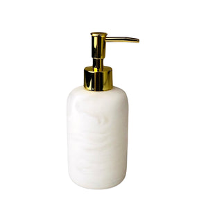 Pure White Marble Soap Dispenser