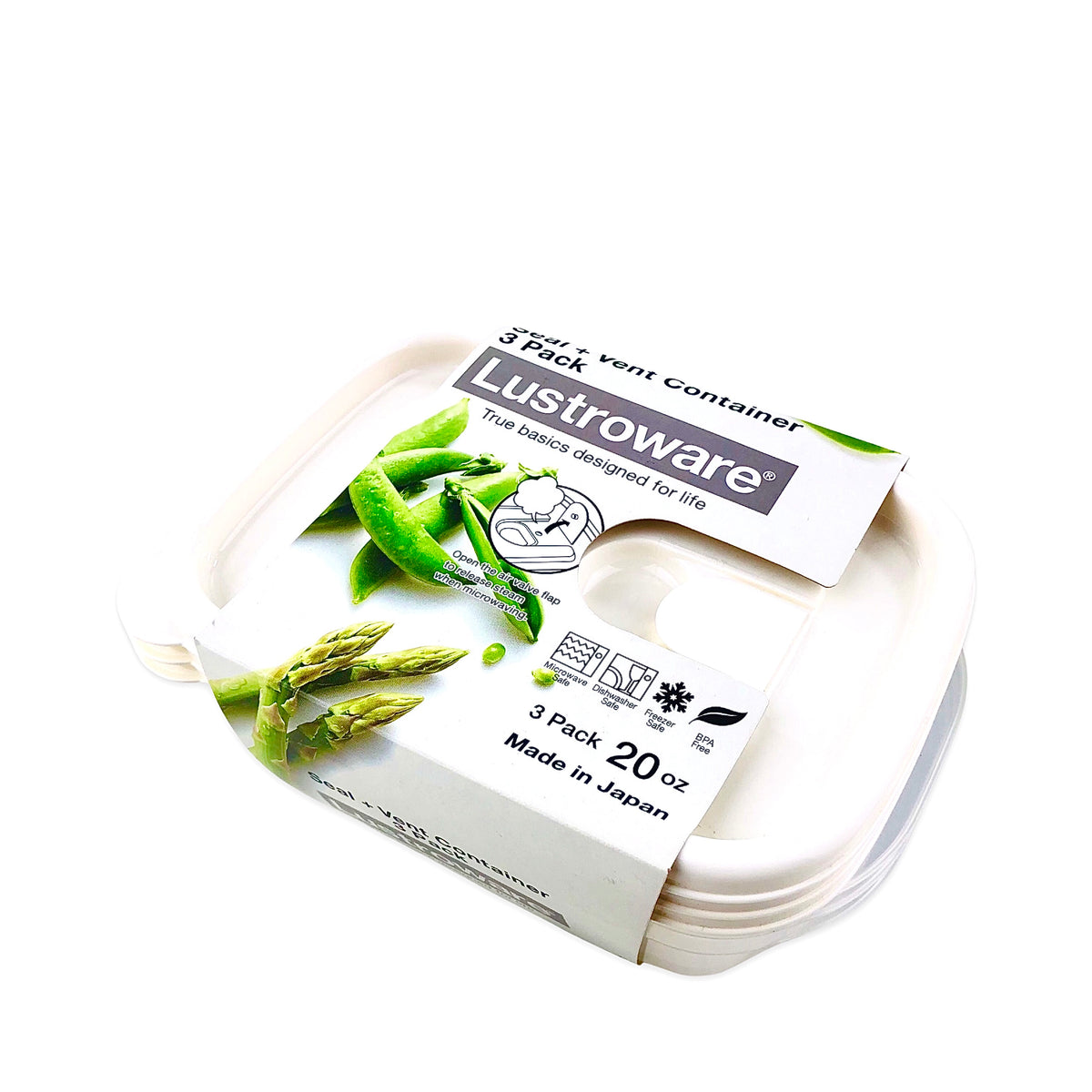 Seal & Vent FOOD CONTAINER (Set of 3)