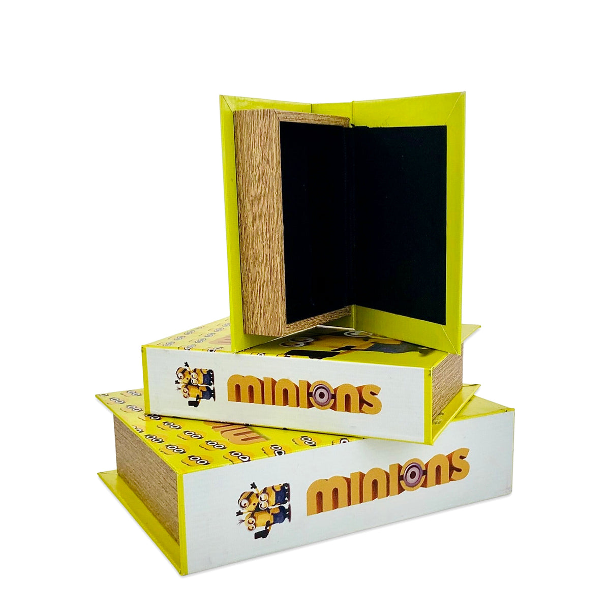 Yellow Book Storage Box (Set of 3)