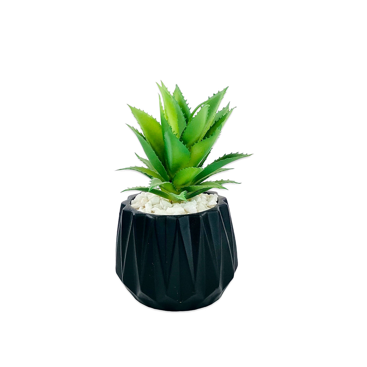 Matt Black Tri texture Pots Planter
