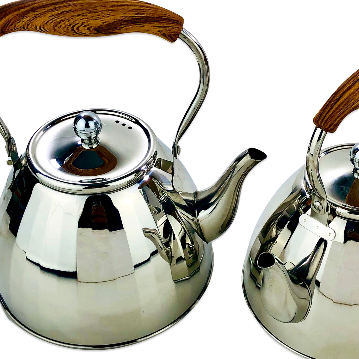 Chromatic Silver Hammered Kettle