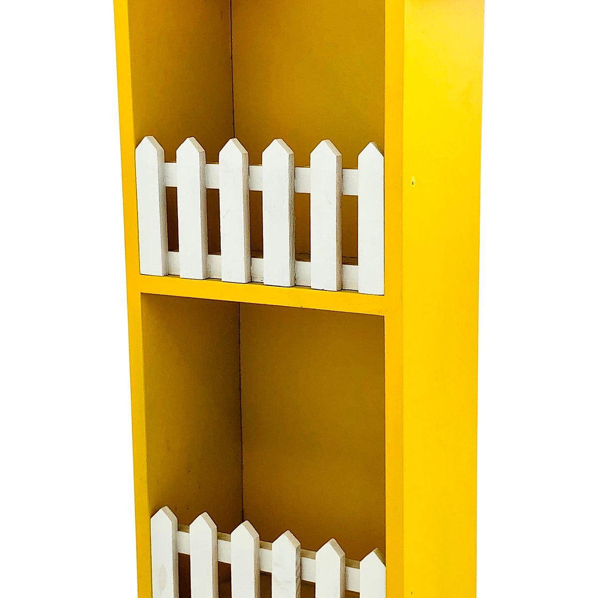 Yellow Hut Shape Wall Mounted Storage