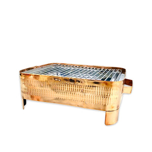 Royal hammered Barbecue Charcoal Grill ( Copper )