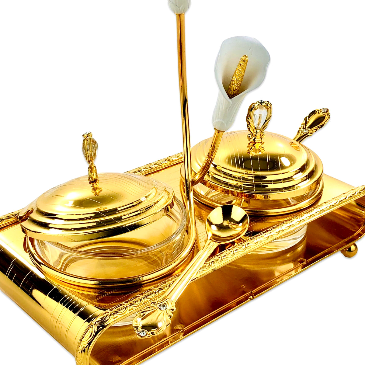 Golden Flower Sausage Pot Set