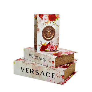Versace Book Storage Box (Set of 3)