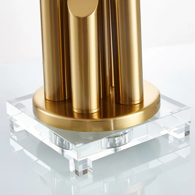 Modern Table Lamp With Metal Base  (Pair)