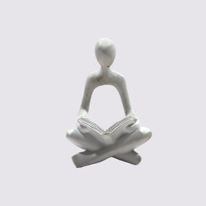 Studding Resin Statues (White)