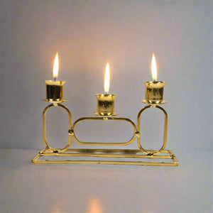 Metallic Candle Stand