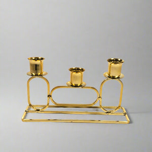 Metallic Candle Stand