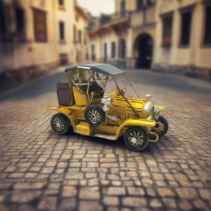 Metallic Old Vintage Car