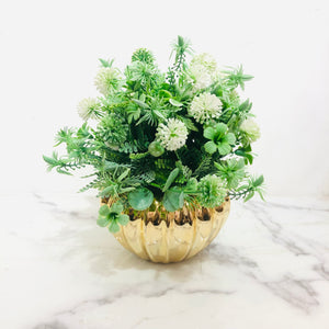 Golden Bowl Jasmin Planter